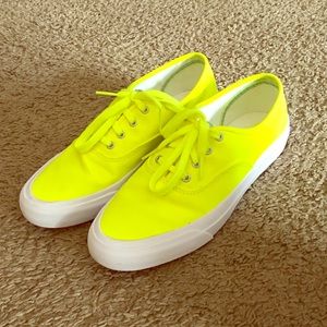Keds neon yellow surfer